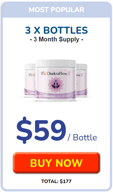 Buy ChakraFlowX 3 Bottle